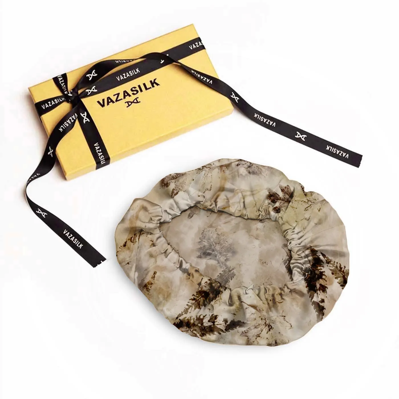 Single Layer Silk Bonnet - Patterned