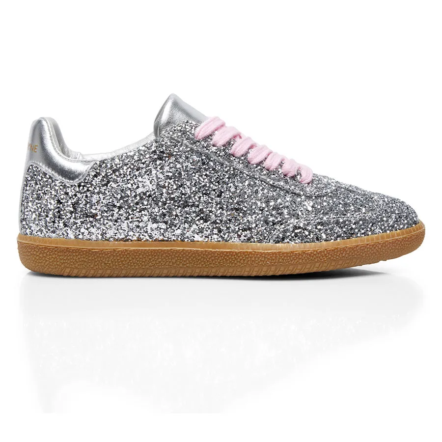Sporty Trainer - Glitter Silver