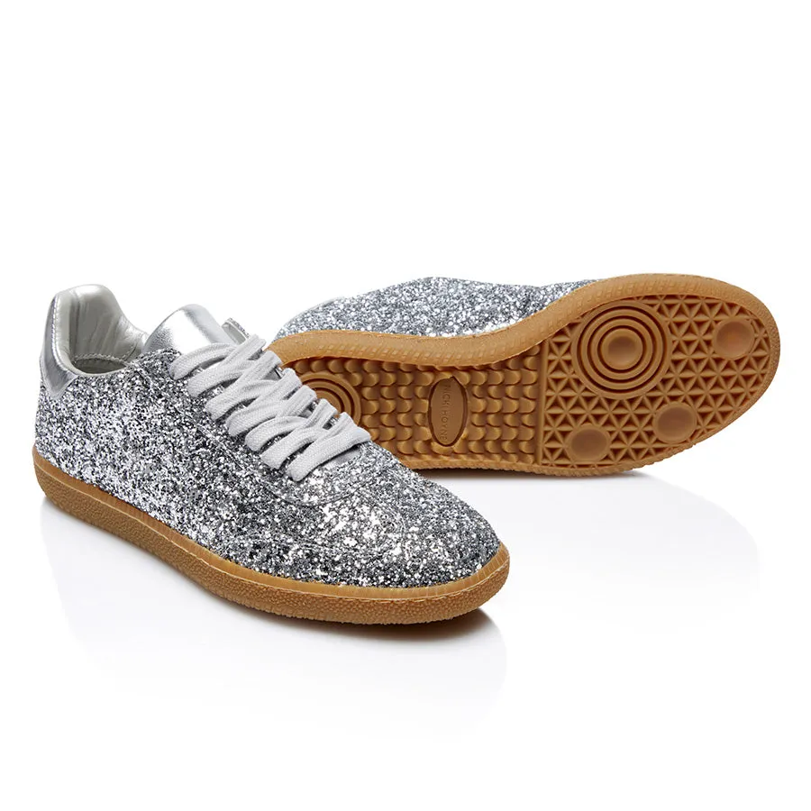 Sporty Trainer - Glitter Silver