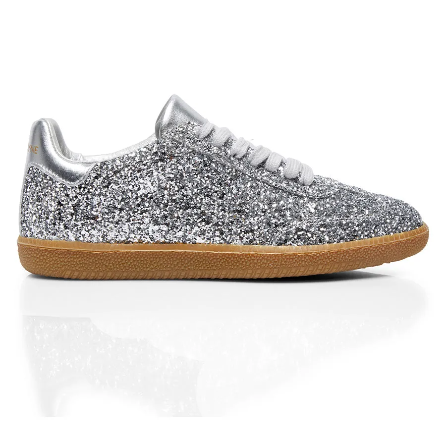 Sporty Trainer - Glitter Silver