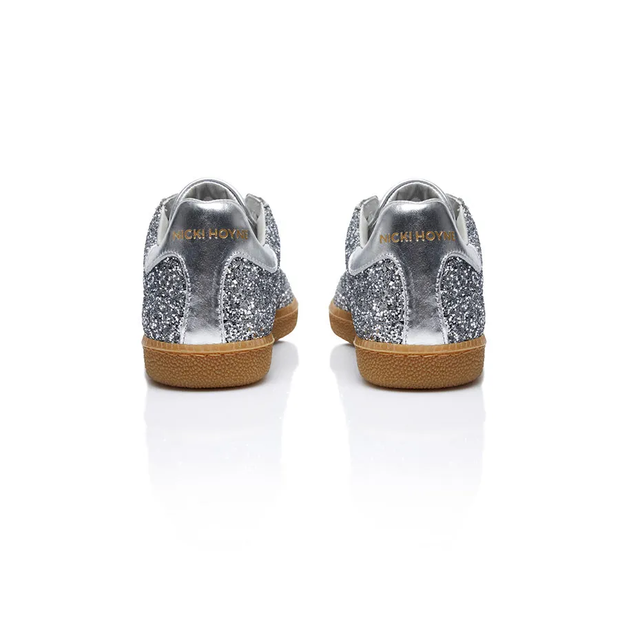 Sporty Trainer - Glitter Silver