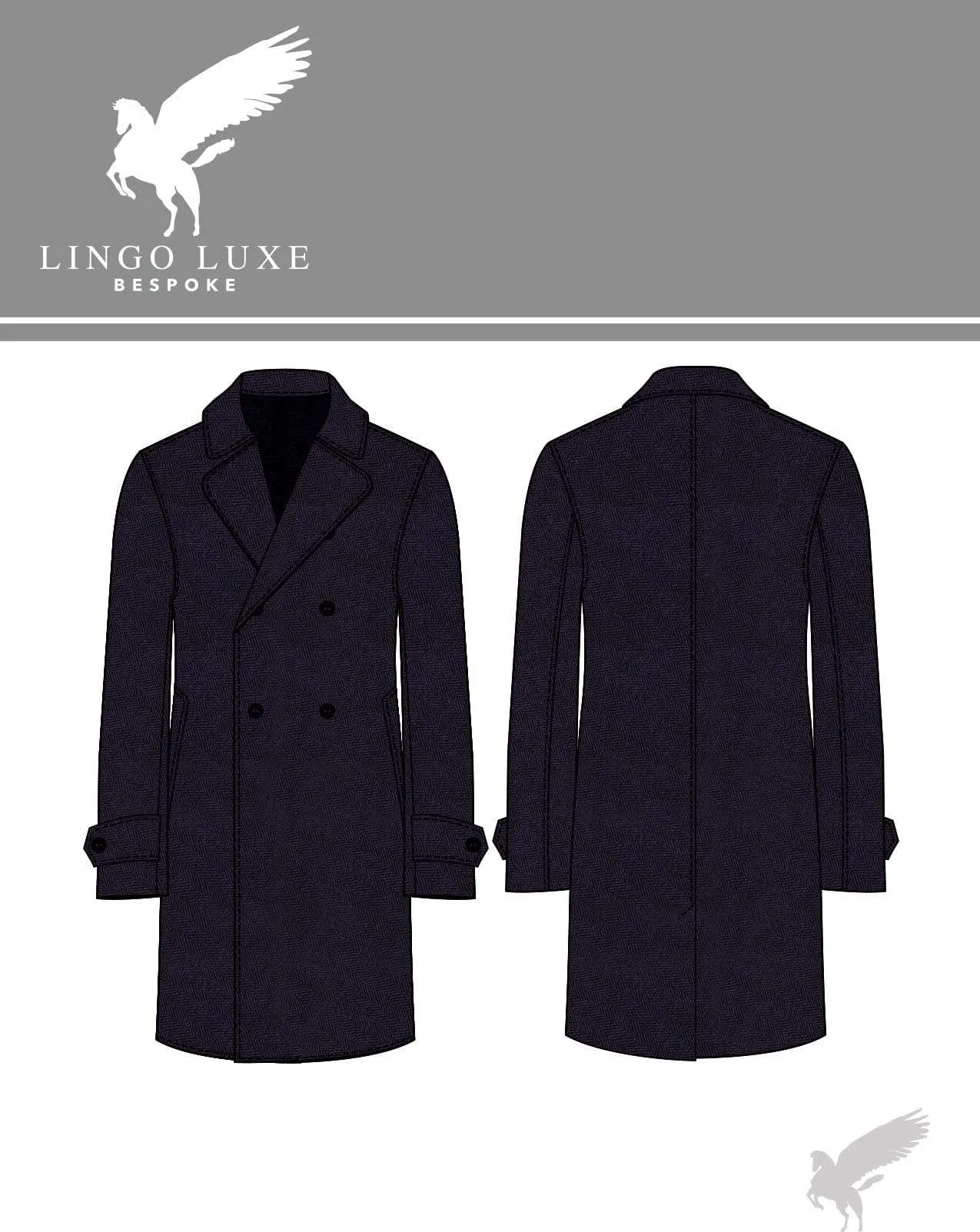 The Stately Overcoat | Indigo Herring