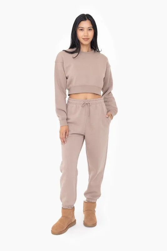 Toast fleece billow pants