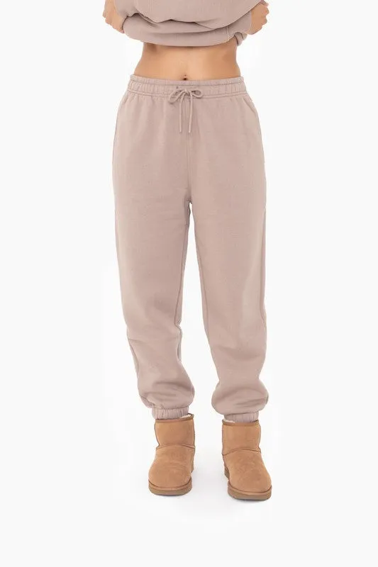 Toast fleece billow pants