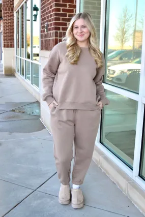 Toast fleece billow pants