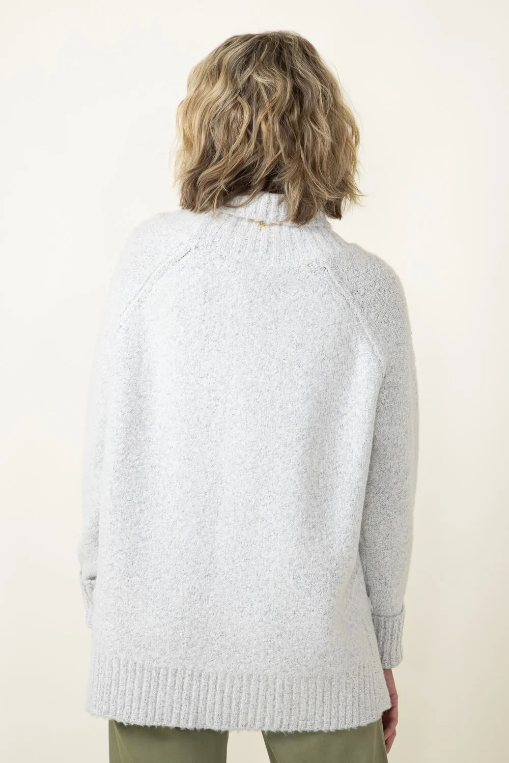 Turtleneck Sweater for Women in Ivory | LT1243G-IVORY