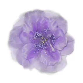 Victoria Collar Flower - Purple
