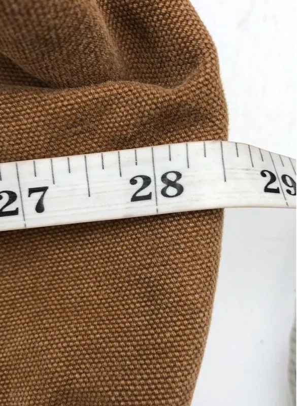 Vintage Carhartt Men's Brown C02 Cotton Overcoat - Size 3XL