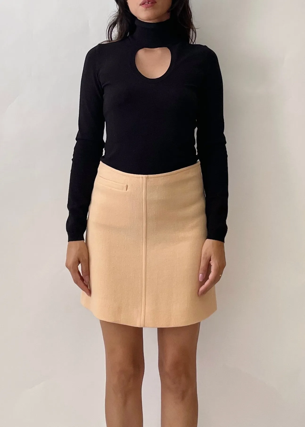 Vintage Moschino Keyhole Turtleneck