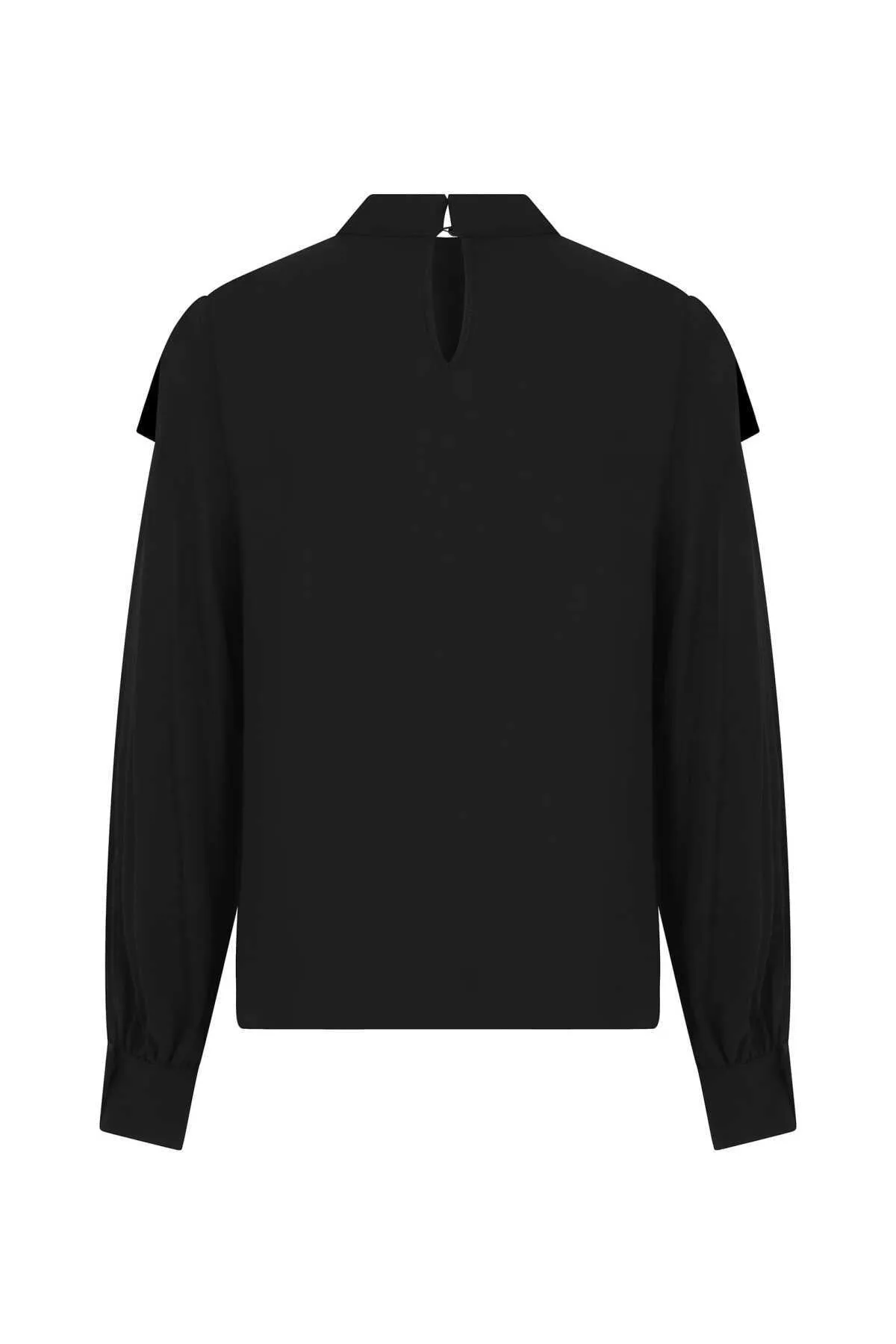 Volute Blouse Black