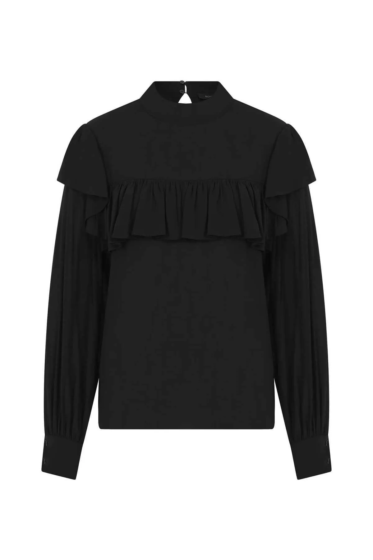 Volute Blouse Black