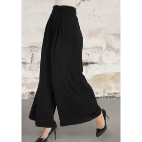 Women High Waist Wide Leg Long Pants