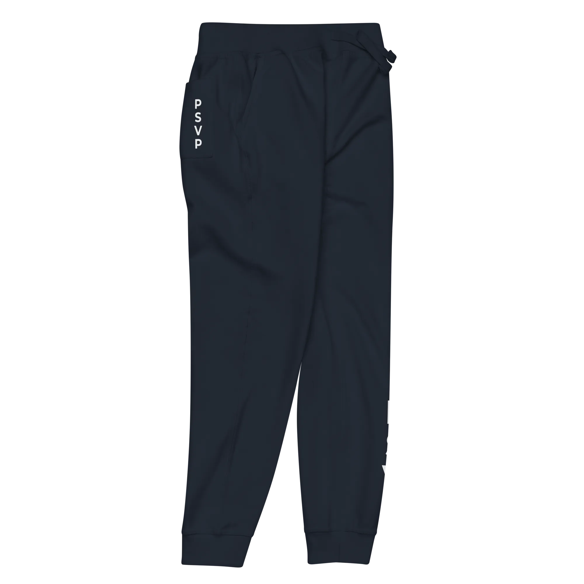 Women's Fleece Navy Sweatpants - PSVP